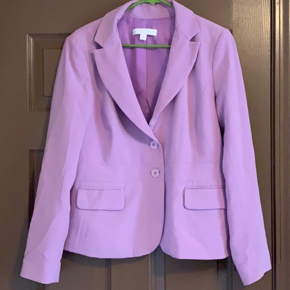 Purple blazer